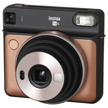 КАМЕРА МОМЕНТАЛЬНОЙ ПЕЧАТИ FUJI INSTAX SQUARE SQ 6 BLUSH GOLD EX D